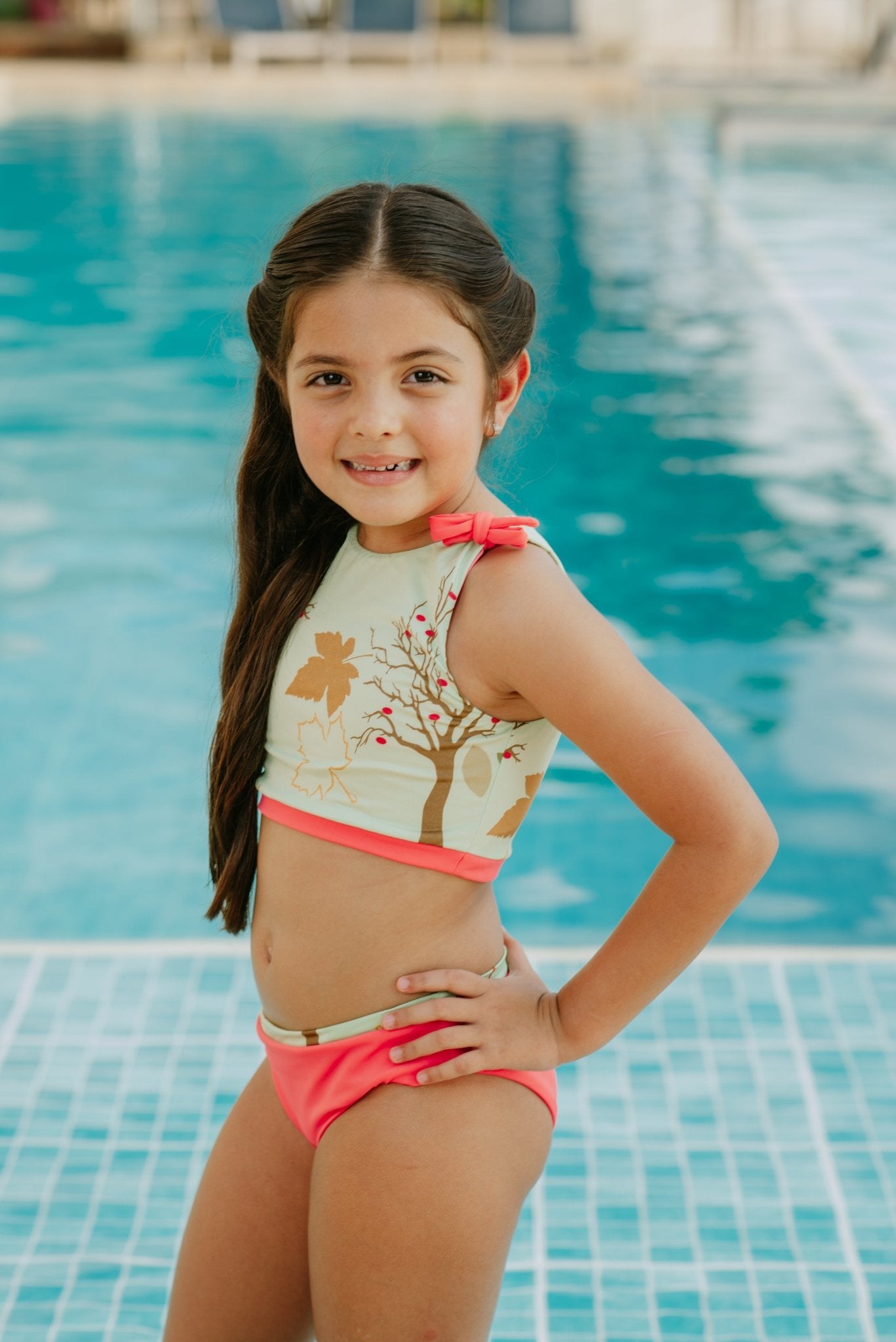 Girl's Terra Two-piece Swimsuit - Element